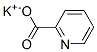 potassium pyridine-2-carboxylate Struktur