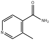 3-METHYL-PYRIDINE-4-CARBOXAMIDE Struktur