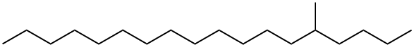 5-Methyloctadecane Struktur