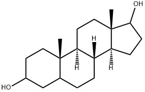 (3R,5S,8R,9S,10S,13S,14S)-10,13-dimethyl-2,3,4,5,6,7,8,9,11,12,14,15,16,17-tetradecahydro-1H-cyclopenta[a]phenanthrene-3,17-diol Struktur