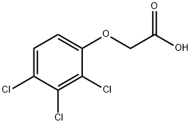 (2,3,4-TRICHLOROPHENOXY)ACETICACID Struktur