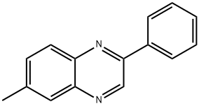 6-METHYL-2-PHENYLQUINOXALINE Struktur