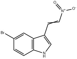 5-BROMO-3-(2-NITROVINYL)INDOLE Struktur