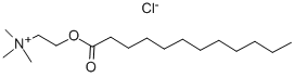 LAUROYLCHOLINE CHLORIDE Struktur