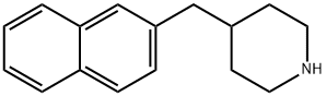 4-(NAPHTHALEN-2-YLMETHYL)PIPERIDINE Struktur