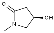 (4R)-4-hydroxy-1-Methyl-2-Pyrrolidinone Struktur