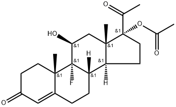 Flugestone 17-acetate Structure