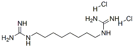 N,N'''-1,8-octanediylbisguanidine dihydrochloride Struktur