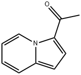 Ethanone, 1-(3-indolizinyl)- (9CI) Struktur