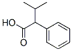 3-methyl-2-phenyl-butanoic acid Struktur