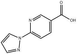 6-(1H-吡唑-1-基)煙酸, 253315-22-9, 結(jié)構(gòu)式