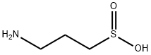 3-aminopropane-1-sulfinic acid Struktur