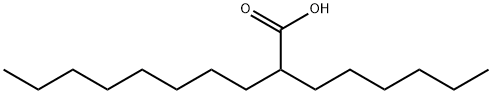 2-Hexyldecanoic Acid Struktur