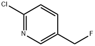 Pyridine, 2-chloro-5-(fluoromethyl)- (9CI) Struktur