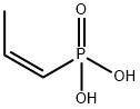 cis-propenylphosphonic acid Structure