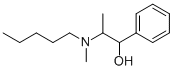 alpha-[1-(Methylpentylamino)ethyl]-benzyl alcohol Struktur