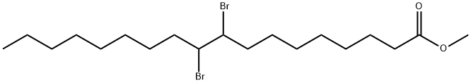 METHYL 9,10-DIBROMOSTEARATE Struktur