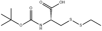 BOC-CYS(SET)-OH DCHA Struktur