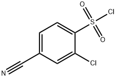 2-呂-4-氰苯-1-磺酰氯, 254749-11-6, 結(jié)構(gòu)式