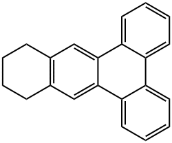 10,11,12,13-Tetrahydrobenzo[b]triphenylene Struktur