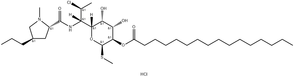 Clindamycin palmitate hydrochloride