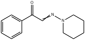 α-(Piperidinoimino)acetophenone Struktur