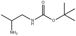 Carbamic acid, (2-aminopropyl)-, 1,1-dimethylethyl ester (9CI) Structure