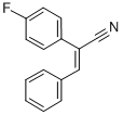 E-ALPHA-(4-FLUOROPHENYL)CINNAMONITRILE& Struktur