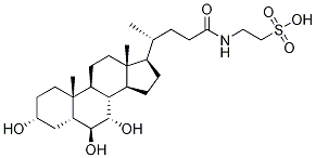 Tauro-α-muricholic Acid  Struktur