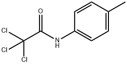 N-(p-Tolyl)trichloroacetamide Struktur