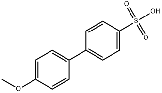 4'-METHOXY-4-BIPHENYLSULFONIC ACID Struktur