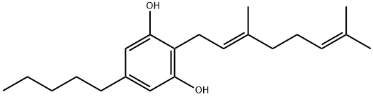 cannabigerol Structure