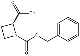 (R)-N-CBZ-AZETIDINE-2-CARBOXYLIC ACID Struktur