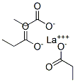 Trispropanoic acid lanthanum salt Struktur