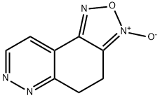 4,5-DIHYDRO[1,2,5]OXADIAZOLO[3,4-F]CINNOLIN-3-IUM-3-OLATE Struktur