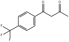 1-(4-TRIFLUOROMETHYLPHENYL)BUTANE-1,3-DIONE Struktur