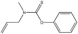 Carbamothioic  acid,  methyl-2-propenyl-,  O-phenyl  ester  (9CI) Struktur