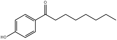 4-HYDROXYOCTANOPHENONE Struktur