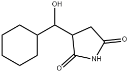 2,5-Pyrrolidinedione, 3-(cyclohexylhydroxymethyl)- (9CI) Struktur