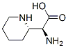 2-Piperidineaceticacid,alpha-amino-,(alphaS,2S)-(9CI) Struktur