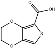 2,3-DIHYDROTHIENO[3,4-B][1,4]DIOXINE-5-CARBOXYLIC ACID Struktur