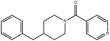 4-(PHENYLMETHYL)-1-(4-PYRIDINYLCARBONYL)-PIPERIDINE Struktur