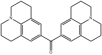 bis(2,3,6,7-tetrahydro-1H,5H-benzo[ij]quinolizin-9-yl)methanone Struktur