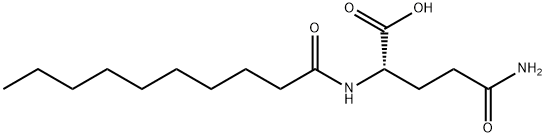 N2-Decanoyl-L-glutaMine Struktur