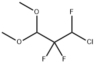 Propane, 1-chloro-1,2,2-trifluoro-3,3-dimethoxy- Struktur