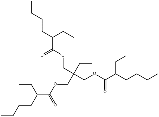 三羥甲基丙烷三(乙基己酸)酯 結構式