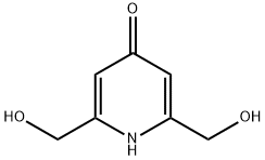 4(1H)-Pyridinone, 2,6-bis(hydroxymethyl)- (9CI) Struktur