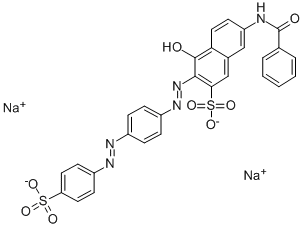 CHLORANTINE FAST RED 5B Struktur