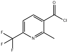 2-METHYL-6-(TRIFLUOROMETHYL)PYRIDINE-3-CARBONYL CHLORIDE price.