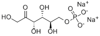 D-FRUCTOSE 6-PHOSPHATE DISODIUM SALT Structure